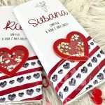 Chocolate Personalizado 200g com Coração Shaker - Image 4