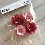 Flores de Papel com Pérola – Pack de 4 - Image 6