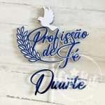 Topo de Bolo Profissão de Fé - Image 2