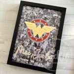 Quadro Mãe Mulher Maravilha