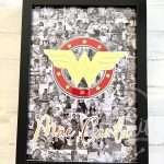 Quadro Mãe Mulher Maravilha