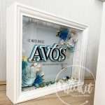 Quadro Personalizado para Avós com Flores de Papel | Presente Emotivo com Nome dos Netos - Image 12