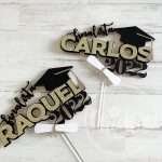 Topo de Bolo Finalistas Personalizado - Image 7