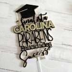 Topo de Bolo Finalistas – Parabéns, Felicidades, Sucesso - Image 2