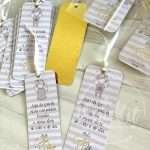 Marcadores de Livro com Oração Personalizados - Lembranças - Image 6