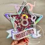 Topo de Bolo Ginástica com Shaker - Personalizado - Image 5