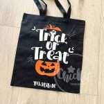 Saco de Halloween com Nome