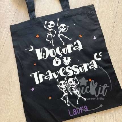 Saco de Halloween Glow in the Dark