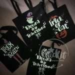 Saco Halloween Personalizado com Nome – Glow in the Dark - Doçura ou Travessura - Image 4
