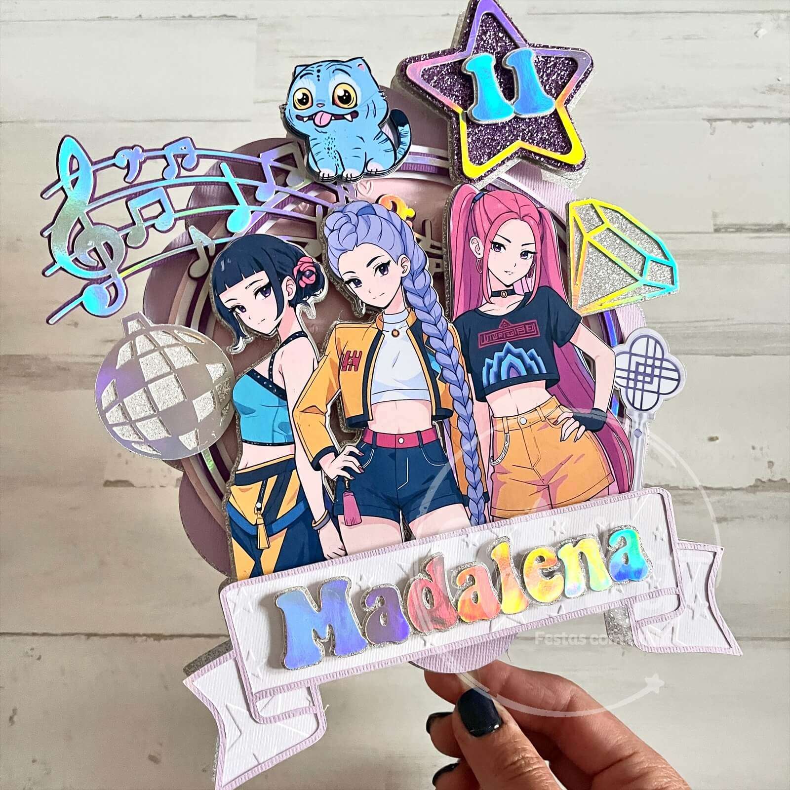 Chickit_topoBolo_06 Topo Guerreira K-Pop