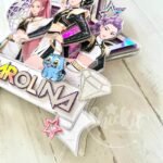 Topo de Bolo K-Pop Shaker com Brilho - Image 5