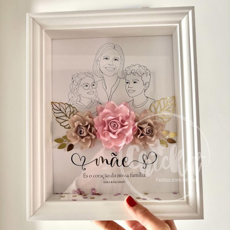 Quadro_Ilustração Dia da Mãe