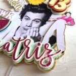Topo de Bolo Harry Styles