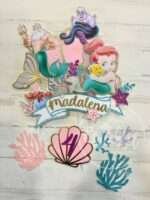 topper bolo Ariel