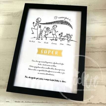 Quadro/Moldura Personalizado Dia do Pai