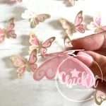 Pack 10 Borboletas Glitter e Vegetal - Image 4