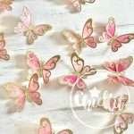 Pack 10 Borboletas Glitter e Vegetal - Image 5