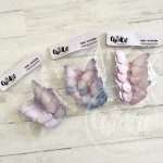 Pack Borboletas Impressas Tons Pastel - 45 un