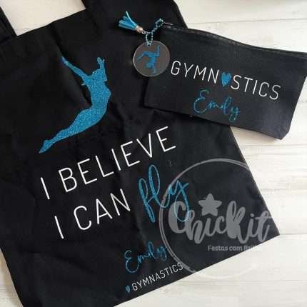 Saco Ginástica I believe I can Fly
