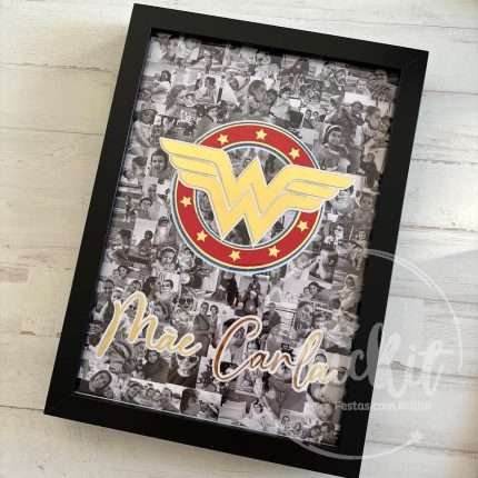 Quadro Mãe Mulher Maravilha