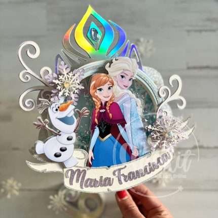 Topo de Bolo Frozen