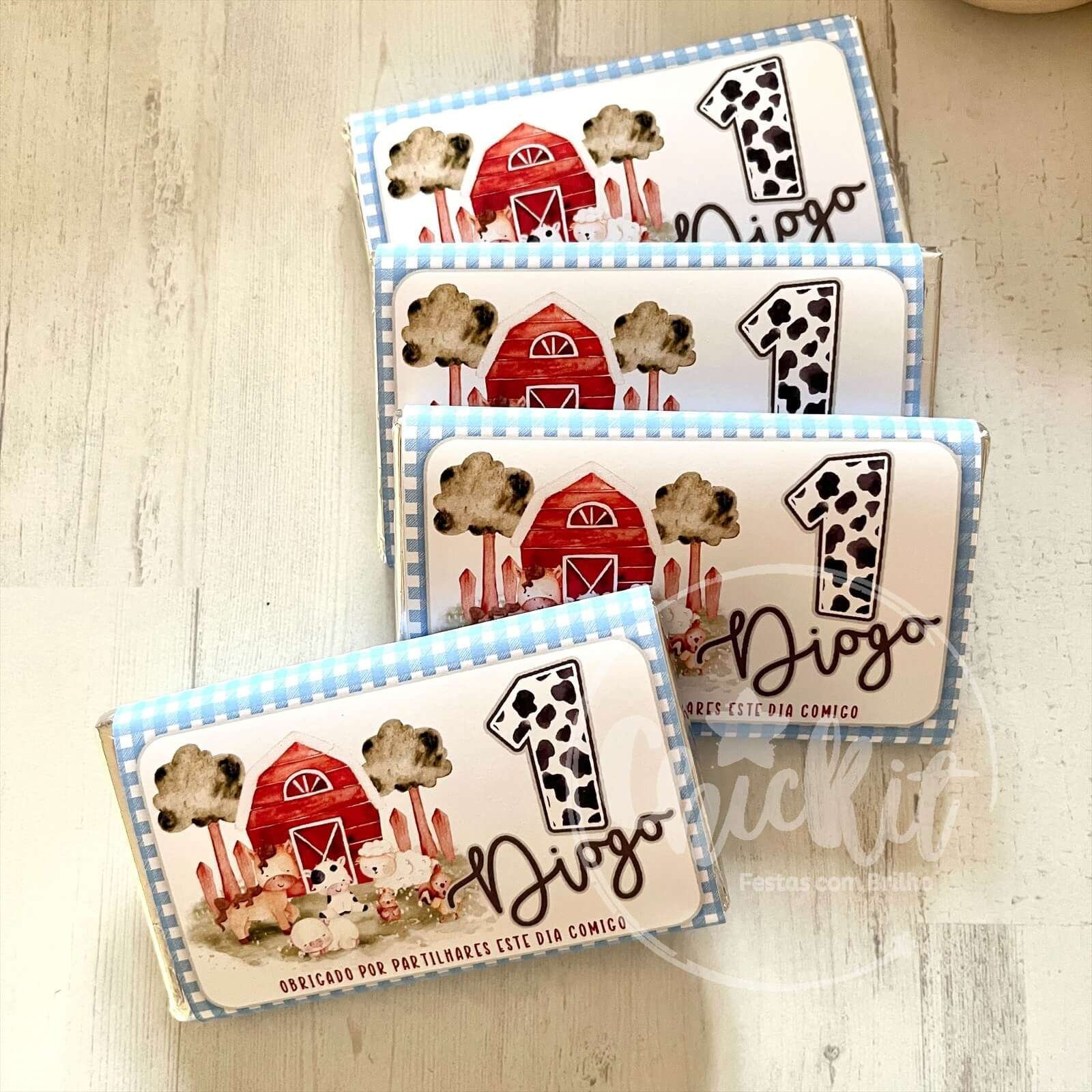 Lembrança Chocolate Personalizado 20g