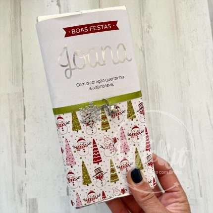 Chocolate Personalizado Natal