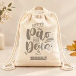 Saco Pão por Deus Personalizado