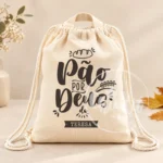 Saco Pão por Deus Personalizado