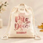 Saco Pão por Deus Personalizado