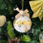 Bola de Natal Personalizável (8cm)